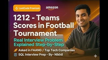 🔥 FINALLY SOLVED  LeetCode 1212 | Amazon + Wayfair  | SQL Premium Series #sql @DevVijayChauhan