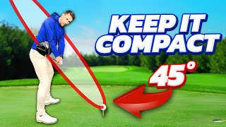 SWING SHORTER & ADD DISTANCE ON YOUR GOLF SHOTS | Simple Golf Tips