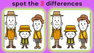 find the 3 difference |No696