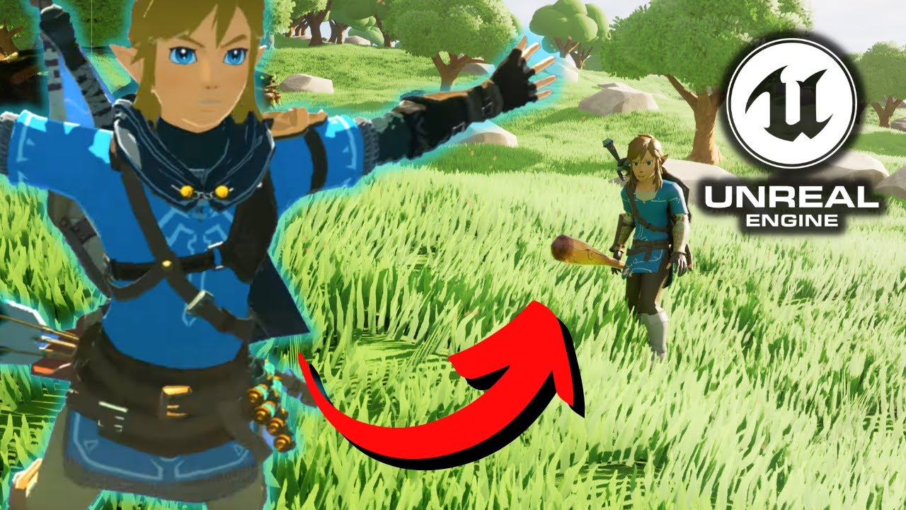 I Made Zelda: Tears of the Kingdom but in Unreal Engine 5 - YouTube