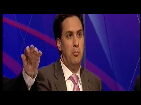 Question Time David Laws Ed Miliband Michael Gove ...