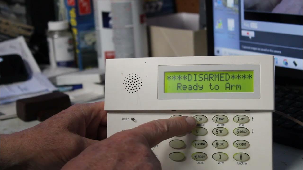 Ademco Vista Safewatch 3000 Safewatch Pro How to change MASTER CODE YouTube