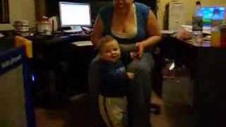 Aidan First Steps