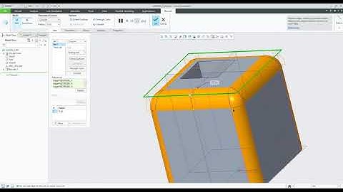 Creo Lesson 3 - Rounds, Chamfers and Draft