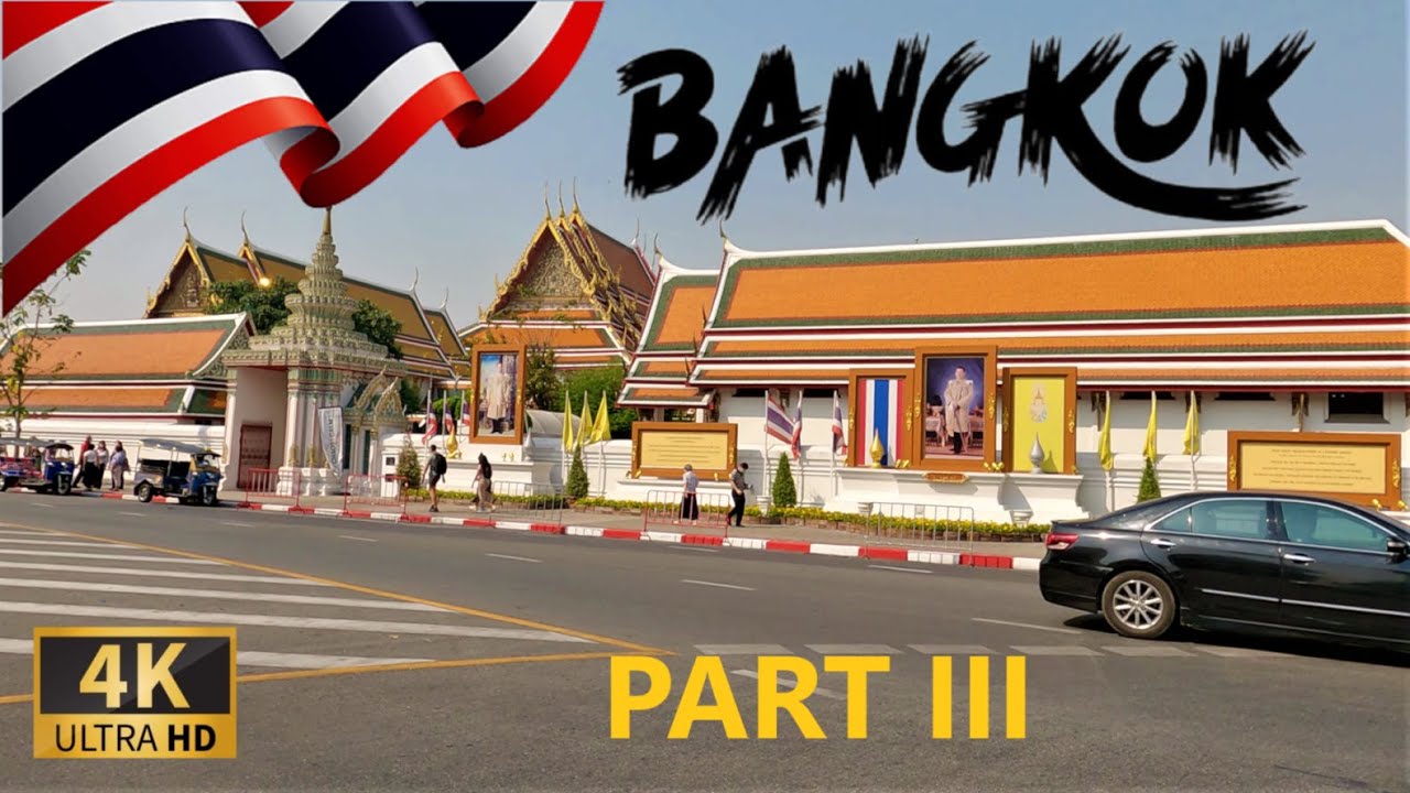 ВОЖДЕНИЕ в БАНГКОКЕ Часть III, Крунг Тхеп, กรุงเทพ, ТАИЛАНД I 4K 60fps