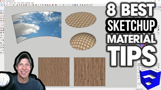Top 8 Websites FOR TEXTURES AND MATERIALS for SketchUp - YouTube