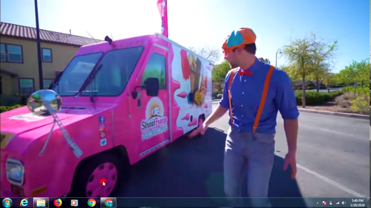 blippi ice cream truck YouTube