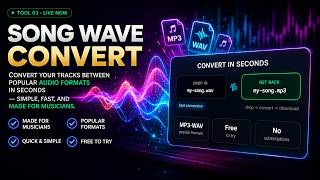 Convert Any Audio Format Instantly | Song Wave Convert