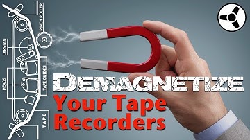 Demagnetize your cassette/tape recorders for optimal sound