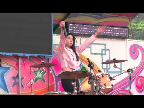 2019.4.27. 4k.2160p.楊梅客家桐花古道音樂饗宴/李侑真爵士鼓