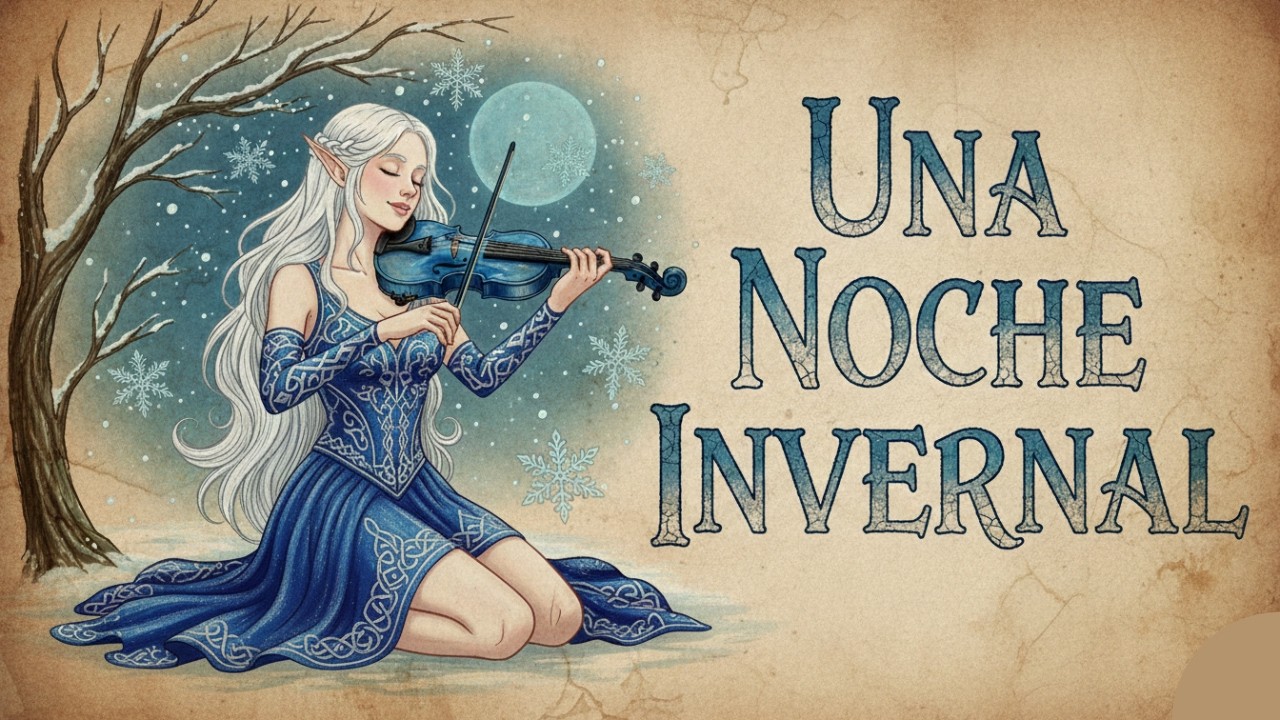 Una Noche Invernal | Melodías Mágicas Y Relajantes De Fantasía Para Paz Y Descanso