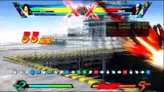UMvC3 X-23 Combo 776,400 Dmg ( 1 meter + 1 assist )