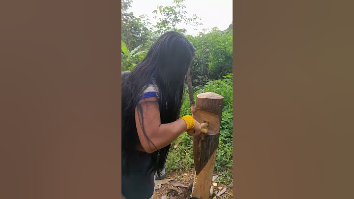 Os Indígenas da Amazônia extraindo caldo de cana