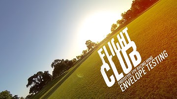 FPV Racing Wing Envelope Testing