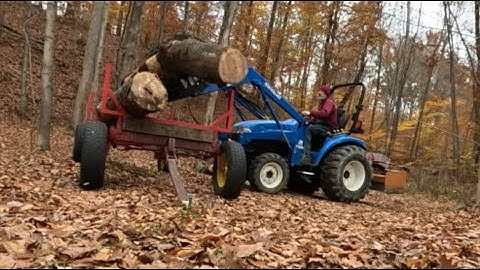 Oversized Logs Put "Little Blue" to the Test
