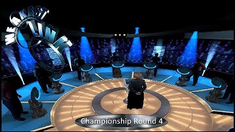 The Weakest Link PS1 Championship Round 4 Part 1