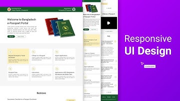 Figma Responsive UI Design - Timelapse Edition