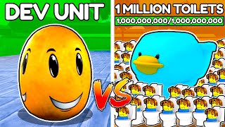 POTATO vs 1,000,000 TOILETS in SKIBIDI TOWER DEFENSE!