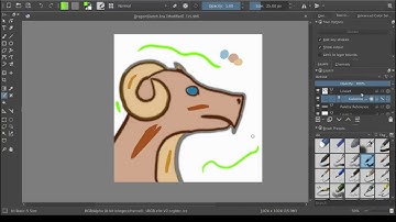 Krita 4.0 Tutorial: Using the Colorize Mask to Quickly Color Lineart