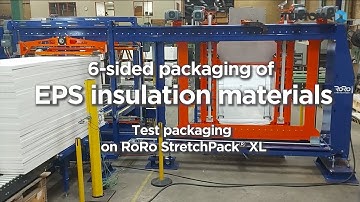 Packaging machine for EPS insulation panels - 100% waterproof