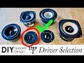 DIY Speaker Driver Selection In 7 Steps || Step 2 - "How to Design Your Own Speaker In 6 Steps"