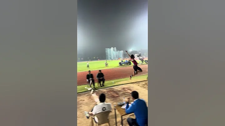Long jump mens all india university games #olympicsport #longjump #trackandfield