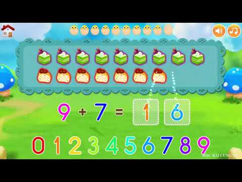 Video Dạy trẻ học toán ☆ Phép cộng cho bé mầm non mẫu giáo ☆... - YouTube