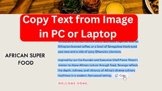 How to Copy Paste Text from Images on Windows PC/Laptop for Free | 3 Easy Methods
