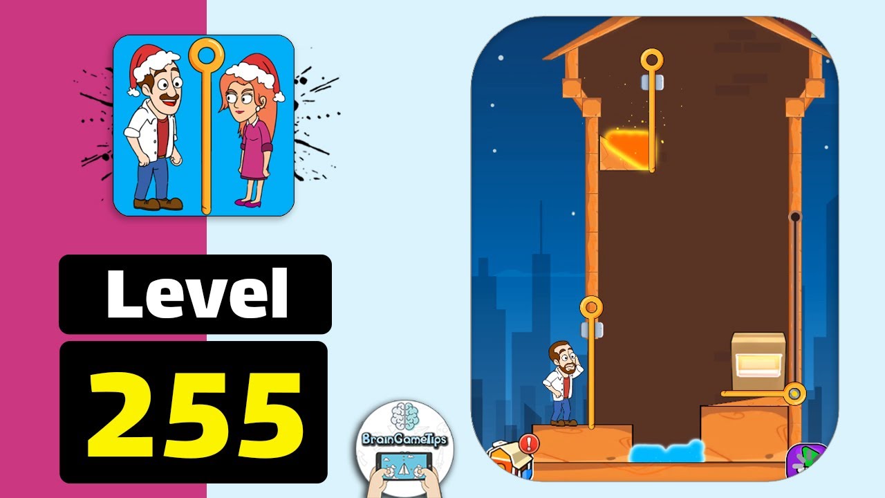 Home Pin: Pull The Pin Puzzle - Level 255 Walkthrough