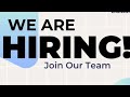 Upcoming Job opening Interview Company