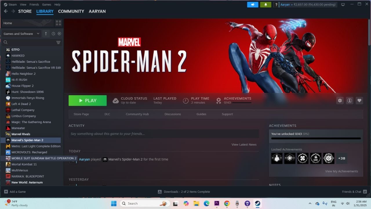 How to Fix Marvels Spiderman 2 Stuck on Loading Screen - YouTube