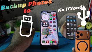 How to backup iPhone Photos to USB drive