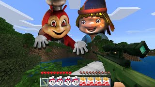 I Found Evil Jollibee and Evil POPO in Minecraft Pocket Edition... screenshot 1