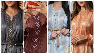 أروع موديلات قفطان جوهرة بالراندة دخلي خودي فكرة على قمايص جوهرة Caftan Jawhara Randa