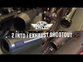 Milwaukee 8 Softail 2 into 1 Exhaust Shootout!
