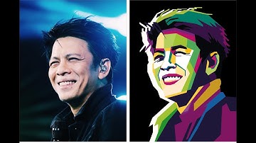 Tutorial WPAP Ariel Noah CorelDraw | iambabon