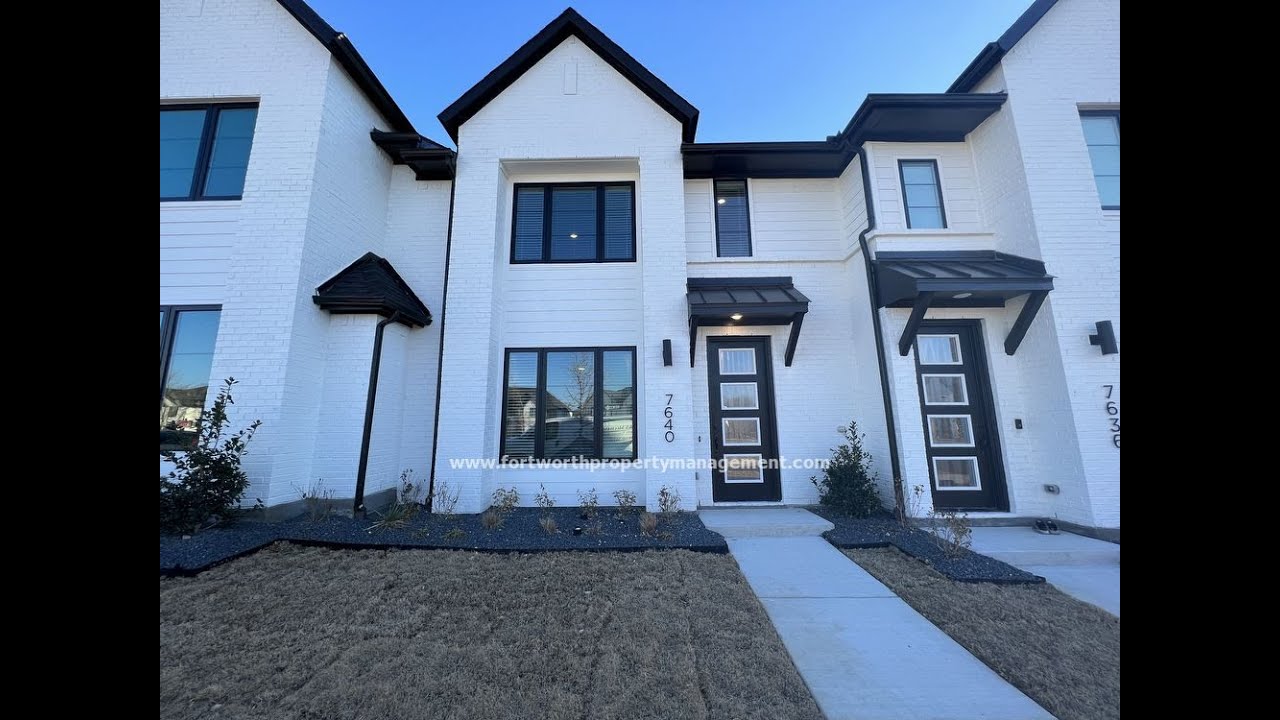 North Richland Hills Townhomes for Rent 2BR/2.5BA by Property