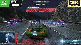 : Need for Speed: Most Wanted  Hennessey Venom GT Spyder Gameplay [RTX 3080 2K60FPS]