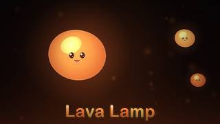 Lava Drift 🔥 Warm Glowing Blobs for Baby Sleep | Baby Sensory