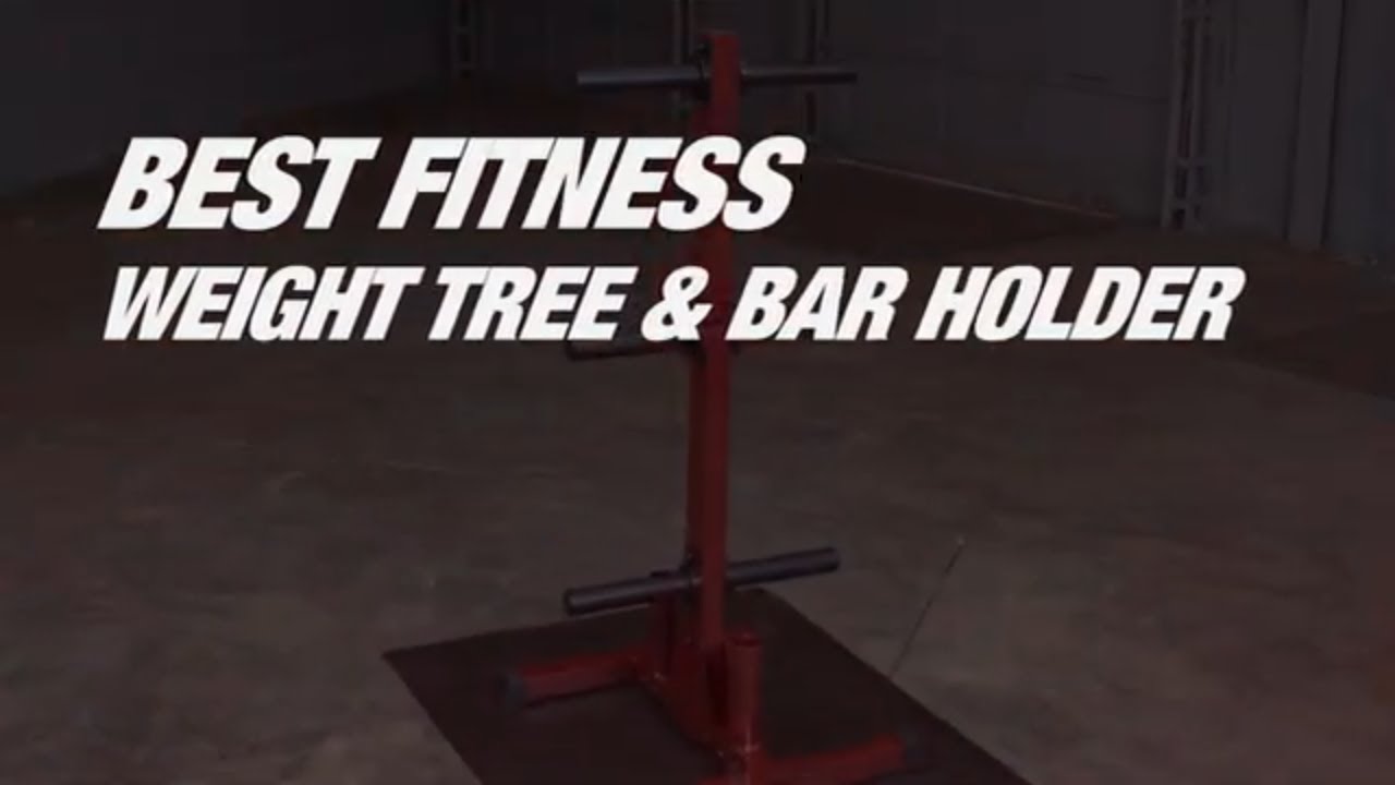 Best Fitness BFWT10 Weight Tree & Bar Holder