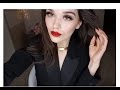 Get Ready With Me | Bright Red Lips