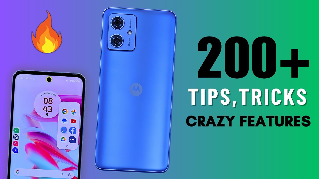 Moto G64 5G Tips & Tricks | Top 200++ Hidden Features🔥🔥 - YouTube
