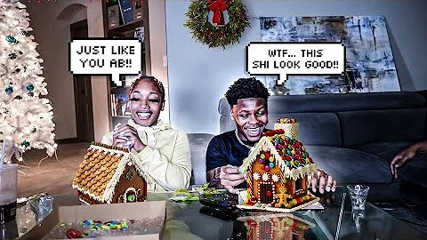 Making Ginger Bread Houses With Emary Chanel