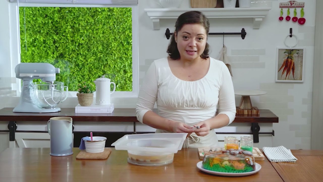 Video Tutorial de gelatina artística, aprende a hacer un estanque japonés.