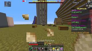 🔴Cubecraft skyblock🔴 nether update!!!