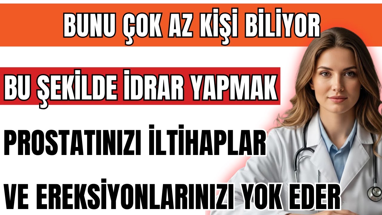 Ürolog: Bu şekilde idrar yapmak prostatınıza zarar veriyor | Birçok kişi bunu görmezden geliyor