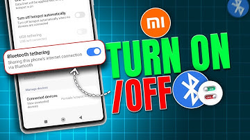 How to Turn On/Off Bluetooth Tethering on Xiaomi Phones | Toggle Bluetooth Tethering on Xiaomi