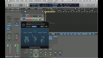 LOGIC X plugin SINGLE BAND EQ  test and review