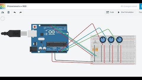 10.- TUTORIAL ARDUINO - Potenciometro + led RGB
