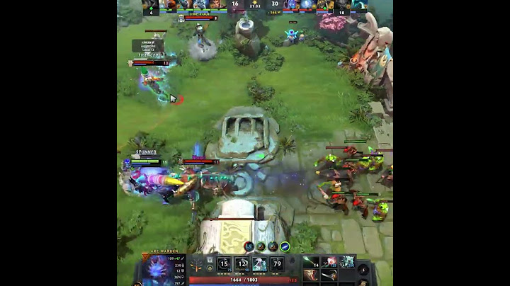 Arc Warden on the enemy team be like